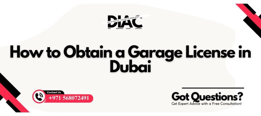 Garage License in Dubai