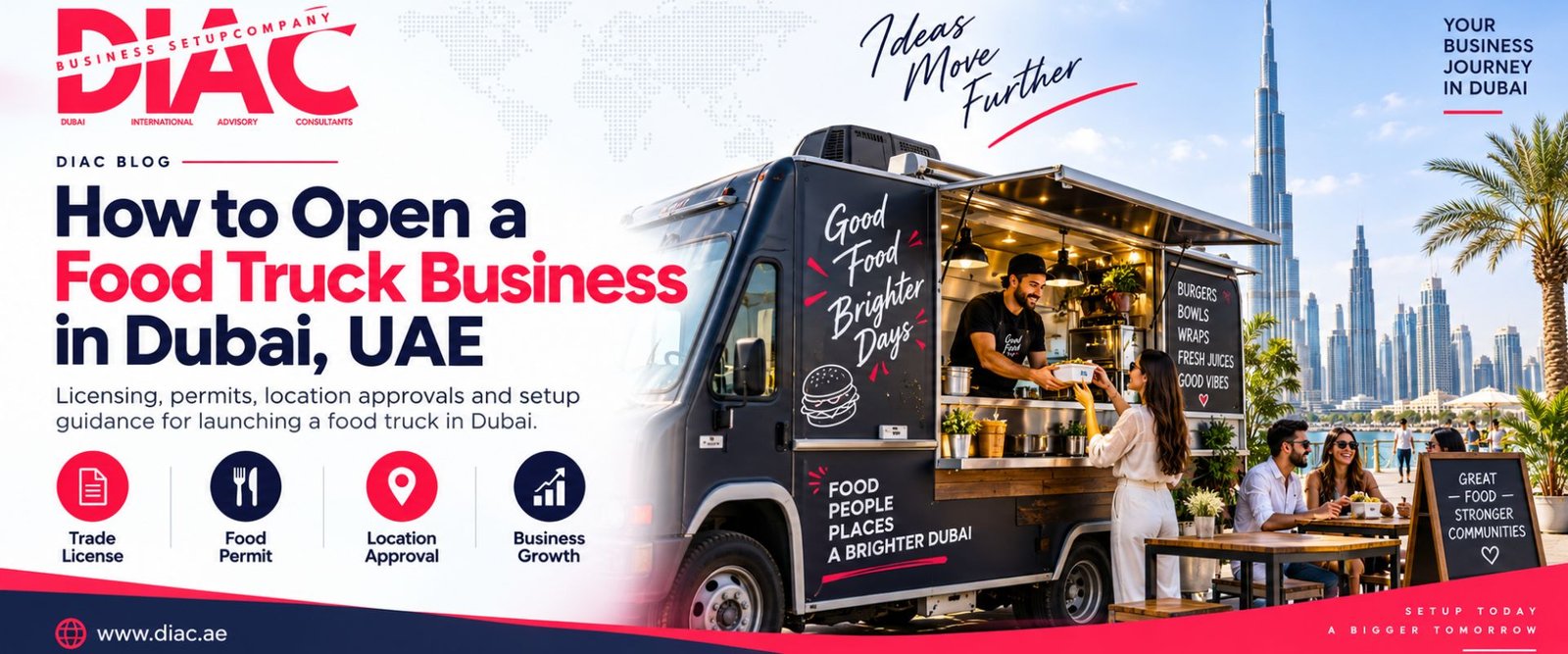 How to Open a Food Truck Business in Dubai, UAE guide