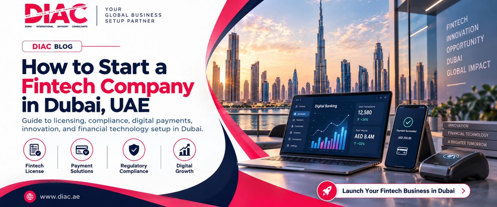 How to Start a Fintech Company in Dubai, UAE guide