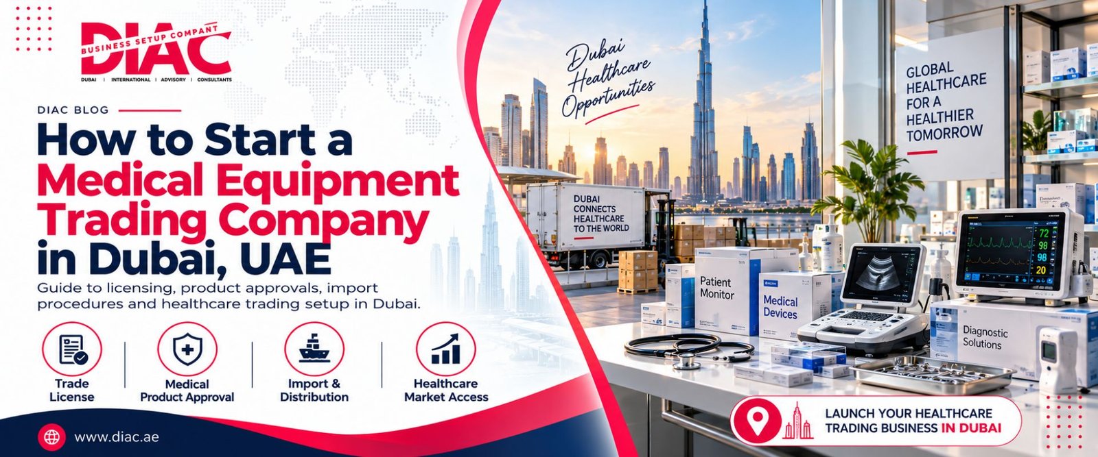 How to Start a Medical Equipment Trading Company in Dubai, UAE guide