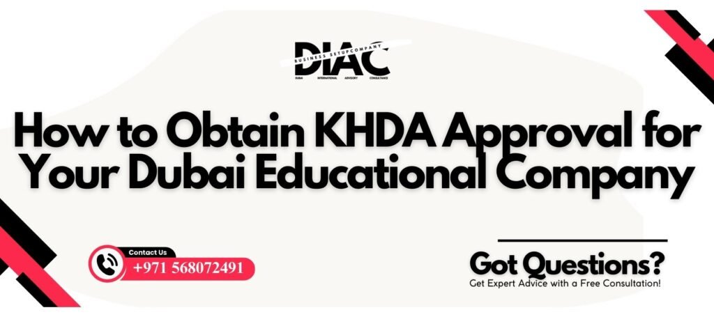 KHDA Approval in Dubai