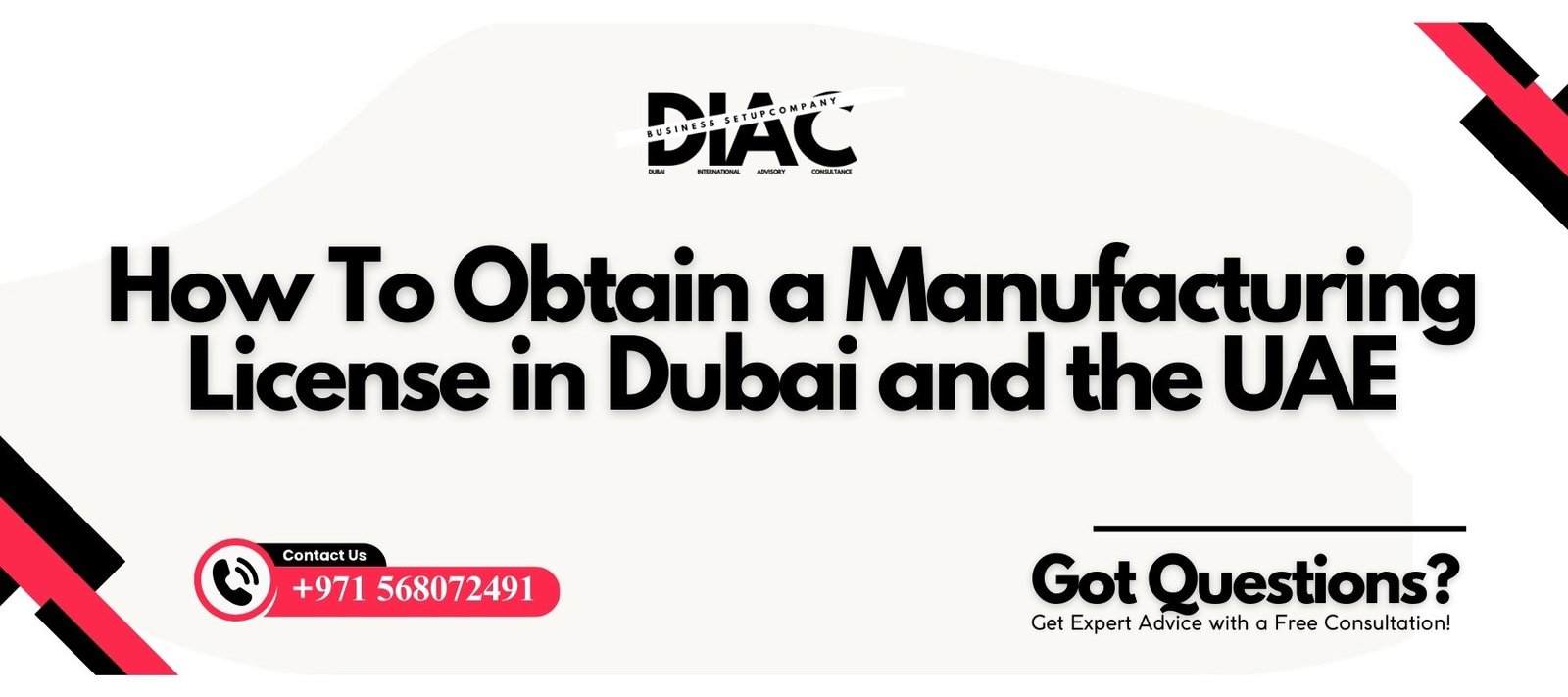 Manufacturing License in Dubai, UAE