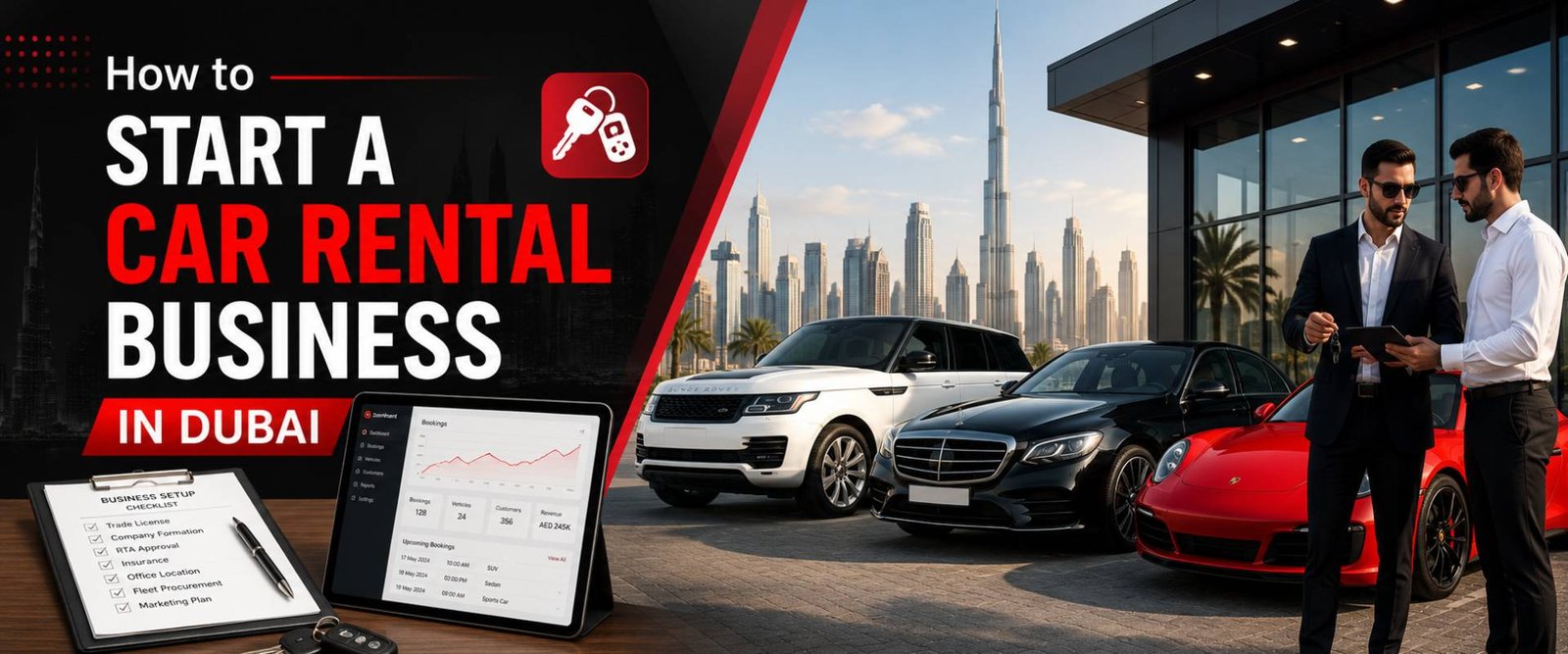 Start Car Rental Business in Dubai