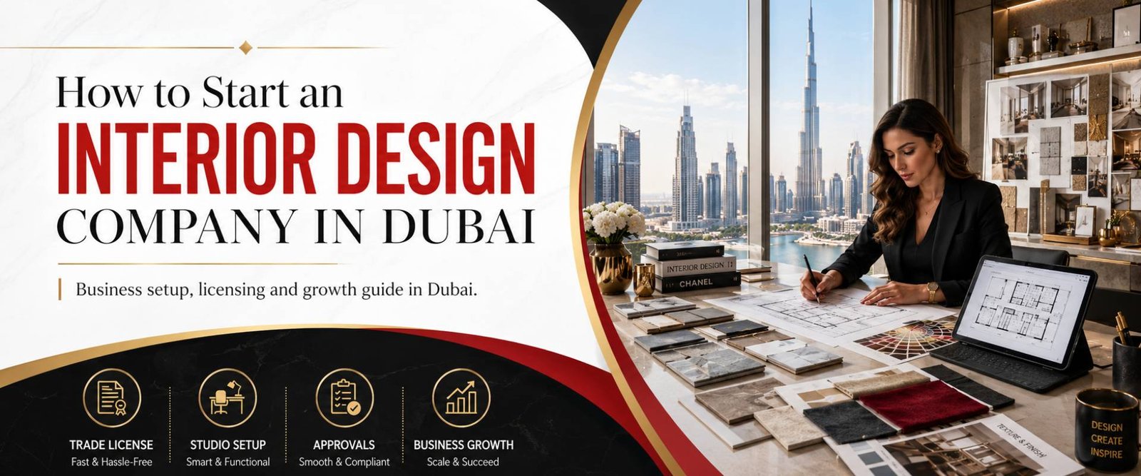 Start an Interior Design Company in dubai guide