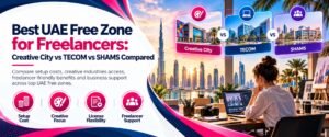 Best UAE Free zone for Freelancers comparison