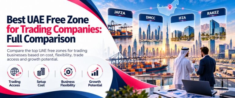 Best UAE Free zone for trading companies comparison