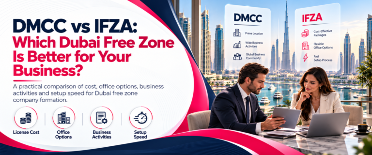 DMCC vs IFZA Free zone guide