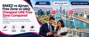 Rakez vs Ajman free zone Vs UAQ Free zone guide